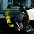 thumbnail image 6 of Frog 14.5 Inch Printing PVC Leather Steering Wheel Covers Auto Accessories, 6 of 6