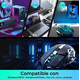 thumbnail image 2 of Mouse Inalambrico Gamer Ergonomico 2.4g Bt Dual Modos Raton Xtellar negro, 2 of 3
