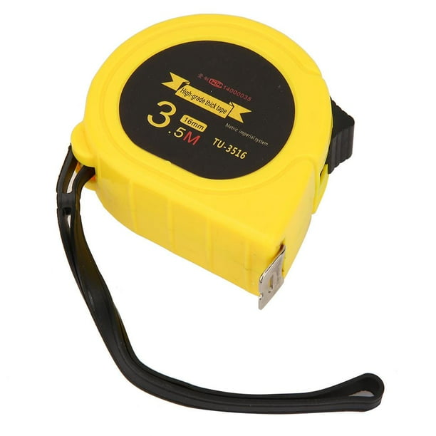Tebru 3.5m Stainless Steel Tape Measure Retractable Building Measuring