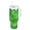 Green Ink Splatter Pattern, variant on 40 oz Insulated Stainless Steel Tumbler Double Wall Stainless Steel Tumbler with 2-Way Drinking Green Ink Splatter Pattern