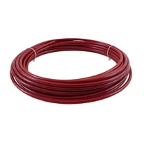 1/4" OD x 100' Red SAE J844 Nylon Air Brake Tubing DOT Approved | Pneumatic Nylon Air Line Hose for Air Brake System