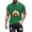 Green, variant on Gamivast Ghosts In Witch Hats T-Shirt for Men Halloween Pumpkin Graphic Print Short Sleeve Crewneck Tee Casual Fall Holiday Top Spooky Novelty Shirt Everyday Wear Gray XXL