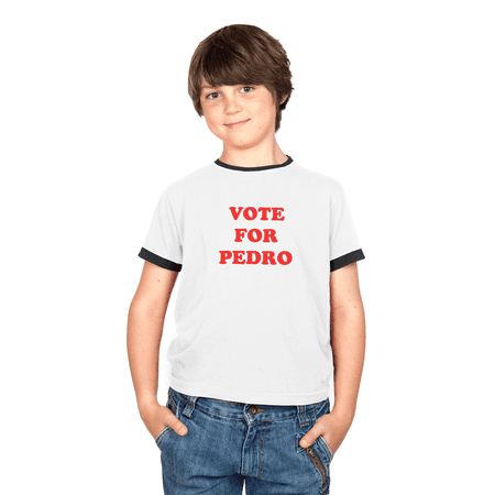 Napoleon Dynamite Vote For Pedro Youth White T-shirt