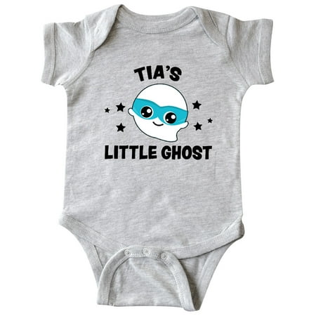 

Inktastic Cute Tia s Little Ghost with Stars Gift Baby Boy or Baby Girl Bodysuit