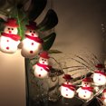 thumbnail image 4 of 1.65 Meters 10 Lights Christmas String  Lights For Holiday Party Decoration (battery Operated), 4 of 9