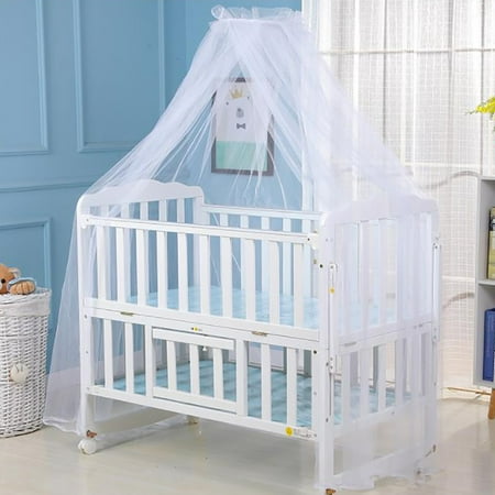Baby Mosquito Netting Infant Toddler Bed Dome Cots Hanging Bed Net Foldable Mosquito Cover With Lace