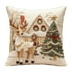 thumbnail image 1 of Yhmxh Fundas de cojín decorativas con estampado navideño, funda de almohada de lino para sofá, funda de cojín para decoración del hogar, funda de almohada familiar, fundas de almohada, 1 of 6