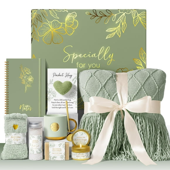 Cestas de regalo MAYICIVO Get Well Soon & Birthday para mujer