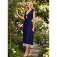 thumbnail image 5 of HAPPY BAY Women's Open Front Lightweight Duster Kimono Cardigan M-L Aqua-AB865, 5 of 5