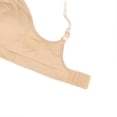 thumbnail image 3 of Hands Free Pumping Bra Provide Support Invisible Thin Comfortable Skin Color Breastfeeding Bra for Home Outdoor Office XL, 3 of 4