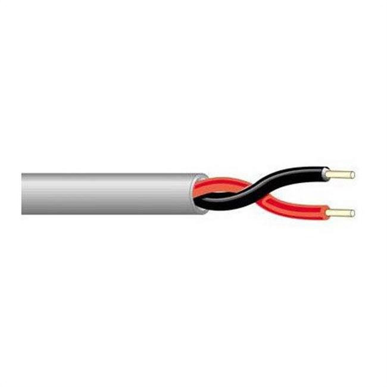 West Penn Wire WP-25224B-1000BK 18&2 Plenum Speaker Cable, 1000 ft. - Black
