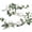 White, variant on 3PCS 23.7FT Artificial Purple Rose Flower Garland, Silk Hanging Floral Garland, Decorative Flower Vines for Room Decor Wedding Arch Flowers for Ceremony (Purple)
