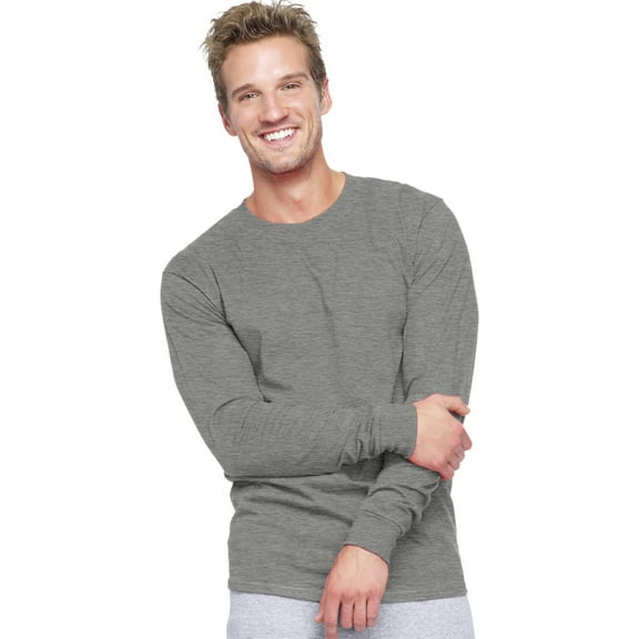 5186 - Hanes Adult Beefy-T Long-Sleeve T-Shirt
