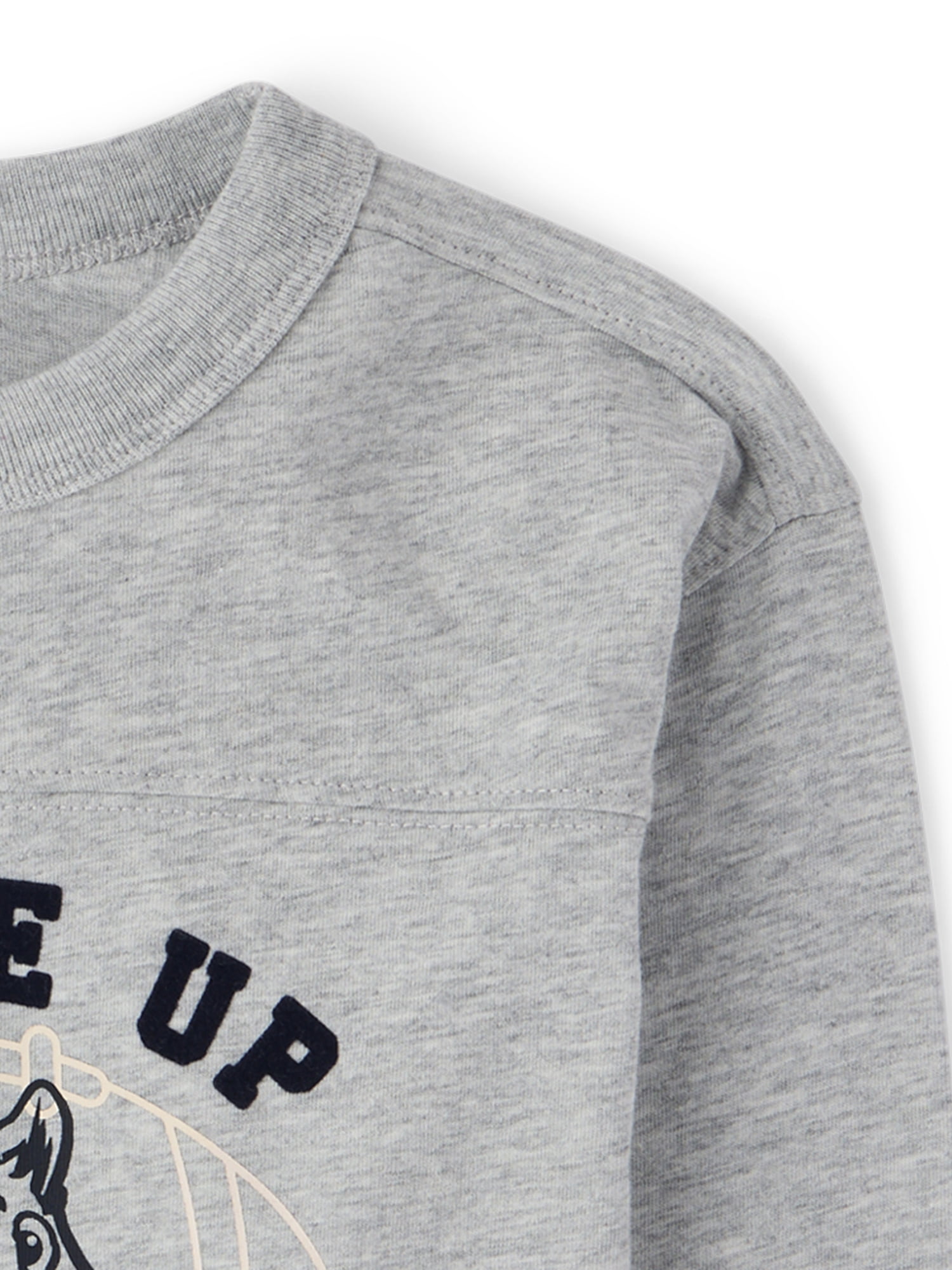 The Children's Place Baby And Toddler Boys Long Sleeve Varsity Graphic Tee, Sizes 6M-5T