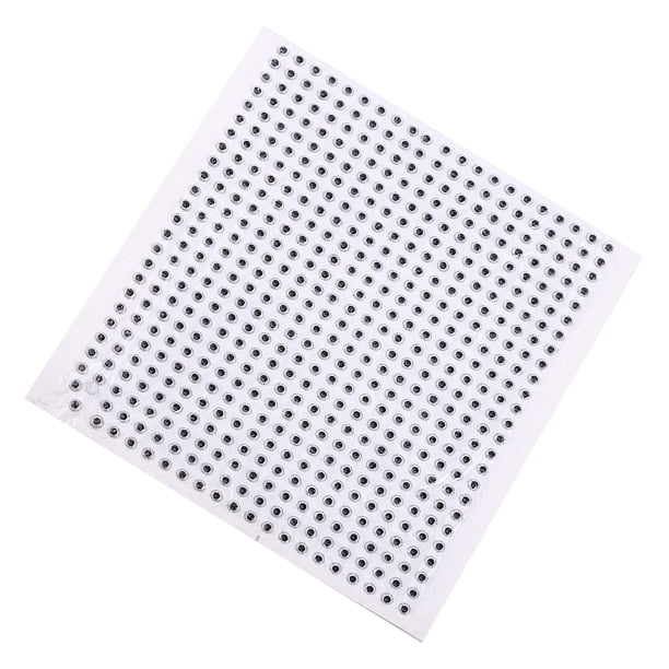 Ojos De Señuelo De Pesca, 500 Uds. Ojos 3D De 3/4/5mm Para Hacer Cebos De Señuelo DIY Con Adhesivo, Manualidades, Atado De Moscas, Material Epoxi