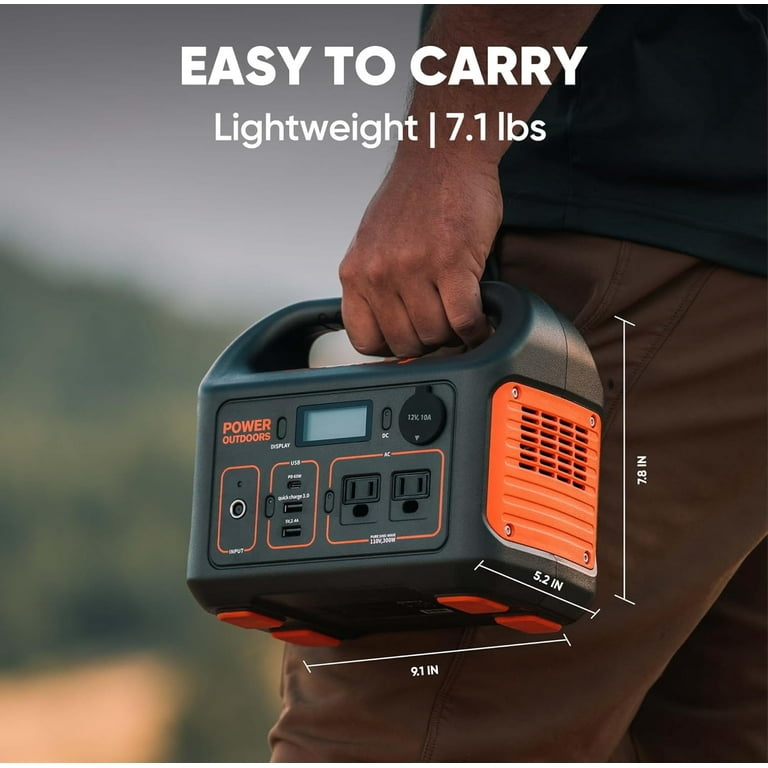 Jackery Portable Power Station Explorer 300, 293Wh Lithium