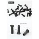 thumbnail image 5 of 50 Unids shamjiam MTB Road Bike Spoke Nipples Spoke Cover Rueda Spoke Pezones Decoración Durable Spoke Caps para Mountain Bike BMX Negro 14mm Niples para radios de bicicleta, 5 of 7