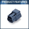thumbnail image 6 of Unique Bargains 2 Pin Water Temperature Sensor Connector Plug Waterproof Female Wire Terminal Connector for Nissan Blue, 6 of 6