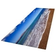 thumbnail image 2 of GUOOL Dining Room Bedroom Decor Seaside Beach Carpet Door Mat Area Rug 120x40cm Color Color 10, 2 of 9