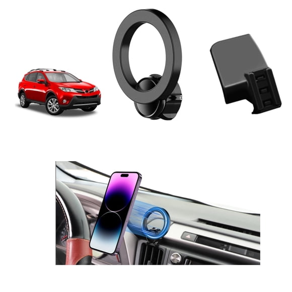 Soporte de teléfono de coche PZK para Toyota RAV4 2013-2018 Air Vent
