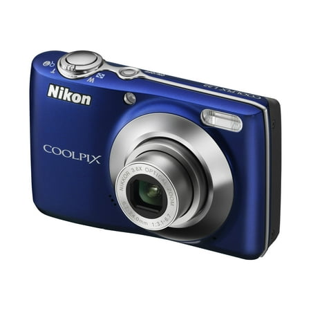Nikon Coolpix L22 - Digital camera - compact - 12.0 MP - 3.6x optical zoom - blue