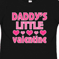 thumbnail image 4 of Inktastic Daddys Little Valentine Girls Toddler T-Shirt, 4 of 5