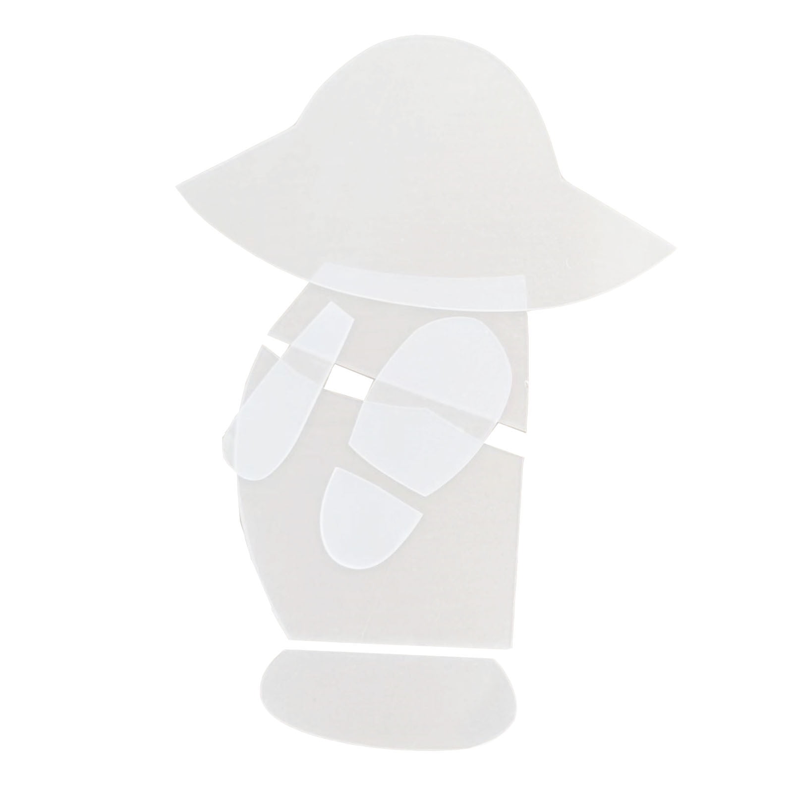 EGNMCR Gorgeous Boy And Girl Quilt Sewing Template Cutting Ruler