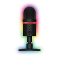 thumbnail image 3 of Micrófono streaming 4Gamers USB con Luz LED RGB Supercardioide Cancelación de Ruido Negro, 3 of 4