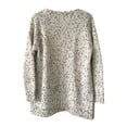 thumbnail image 4 of LOVZFMLL Cardigan pour Femmes Dames Mode Cardigan Coloré Manches Longues Chandail à Poche, 4 of 8