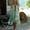 Mint Green, variant on QUNYINEY Sleeveless Summer Womens Dresses Boho Long A Line Sundress Casual Pleated Drawstring V Neck Loose Fit Dresses