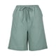 thumbnail image 4 of Pantalones Cortos Para Mujer Trendy Casual Cordón Cordón Bolsillo Color Sólido Odeerbi ODB166080, 4 of 8