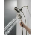 Peerless 4Spray Hand Shower/Shower Head Combo in Brushed Nickel