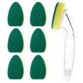thumbnail image 1 of QualitChoice 1 Dish Wand and 7 Refill Replacement Heads Kitchen Dish Sponge with Handle Dish Wand Sponge for Kitchen Sink Cleaning, 1 of 6