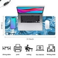 thumbnail image 5 of Experience the Ultimate in Gaming Comfort: Large 31.5 x 11.8 Gaming Mouse Pad with Non-Slip Rubber Base, Perfect Extended Desk Mat for Home Office., 5 of 7