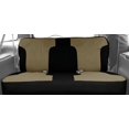 thumbnail image 2 of CalTrend Rear Solid Bench DuraPlus Seat Covers for 2016-2020 Honda Civic - HD205-06DD Beige Insert with Black Trim, 2 of 3