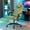 Green, variant on Gaming Chair with Footrest Ergonomic Computer Chair Massage Lumbar Cushion, Racing Video Gaming Chair Adjustable Rocker Recliner Executive Office Desk Chair Pu Leather for Adults(BROWN)
