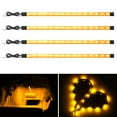 thumbnail image 1 of Tira de luces LED EverBright de color ámbar/amarillo para coches 5050 SMD, 1 of 6