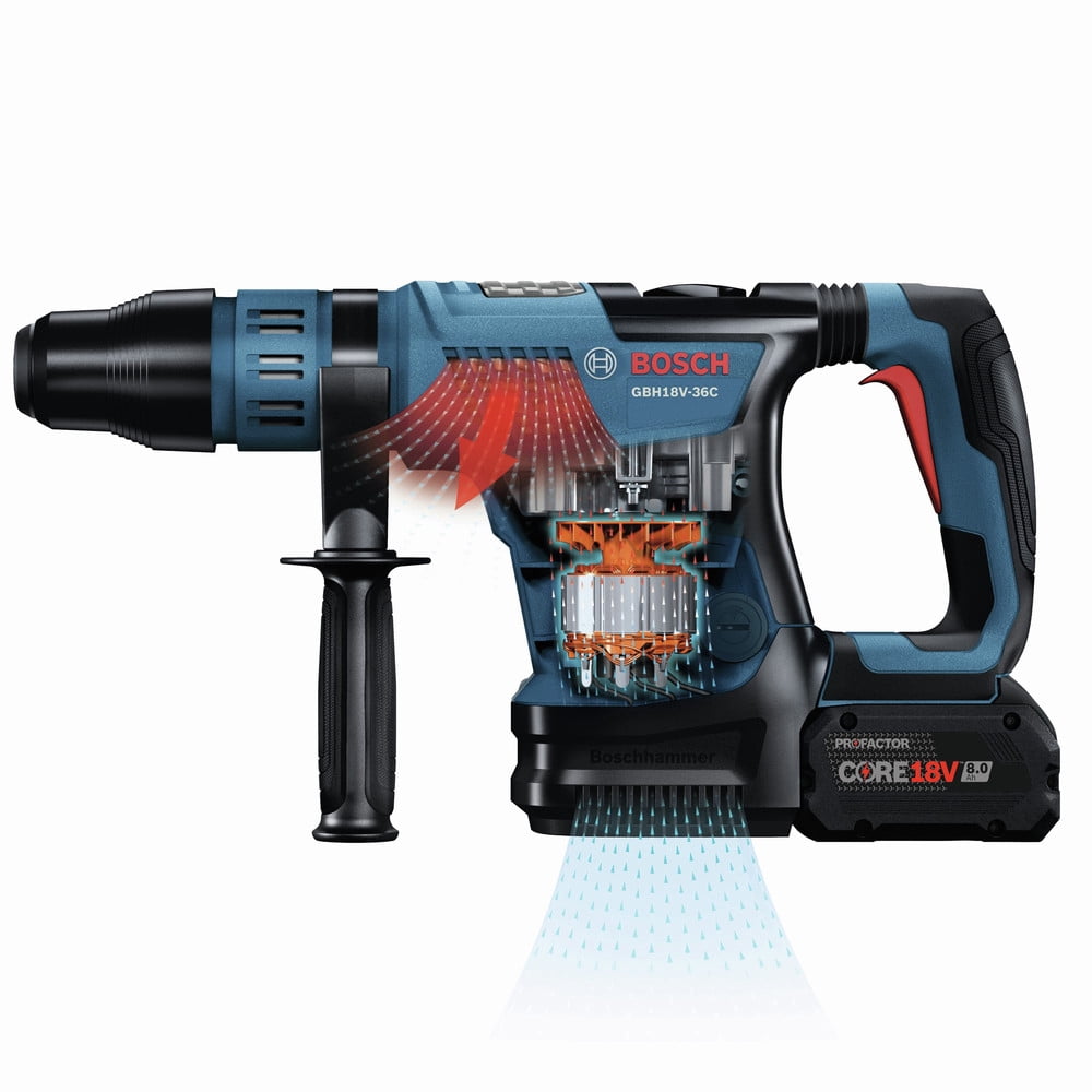Bosch 18V Profactor Hitman Sds Max 1 9/16In Rotary Hammer Kit