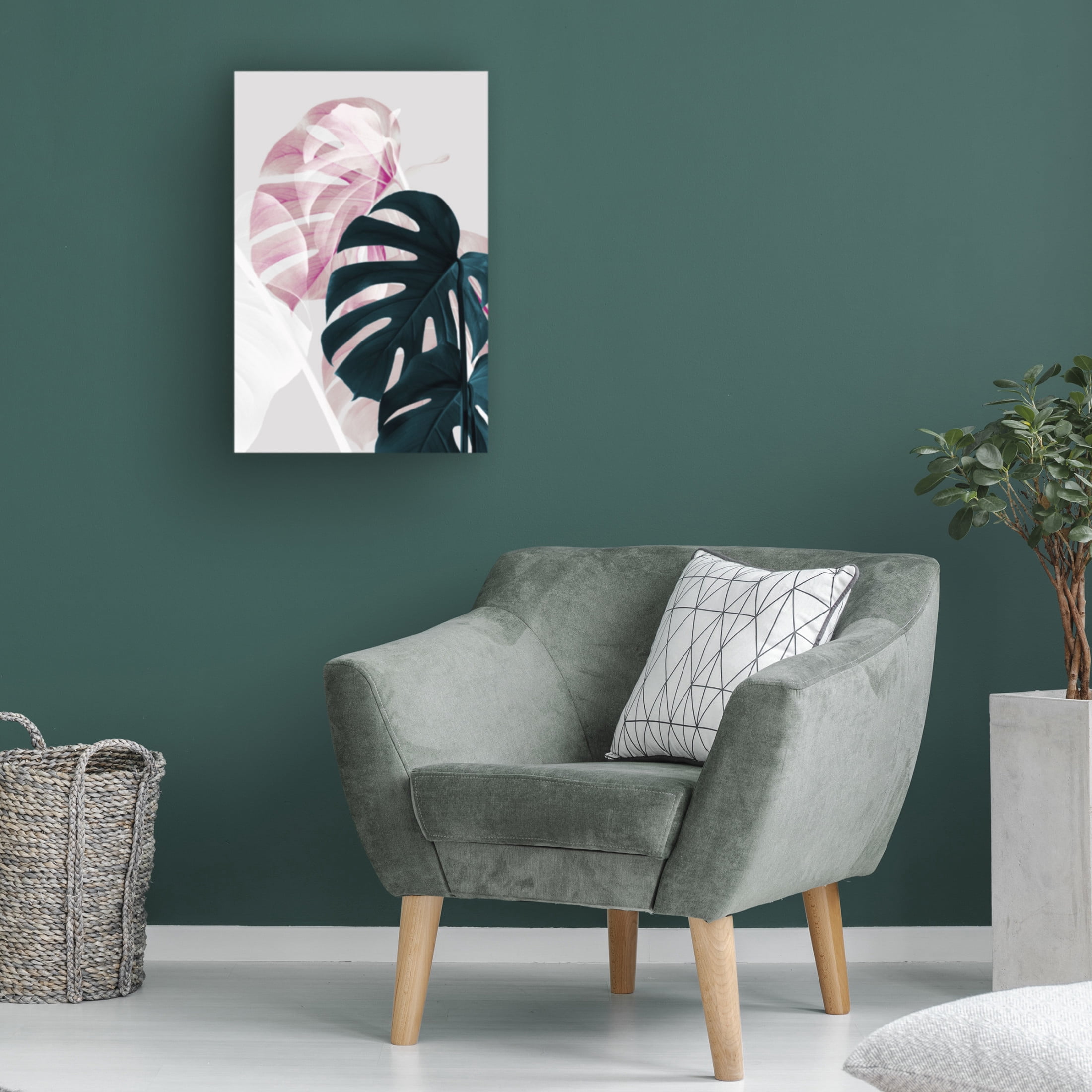 Trademark Fine Art Pictufy Studio Monstera Creative 08 Canvas Wall Art