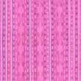 thumbnail image 1 of Ahgly Company Indoor Square Abstract Pink Modern Area Rugs, 7' Square, 1 of 4