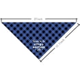 thumbnail image 4 of Soon to Be Big Brother Dog Bandana, Dog Bandana, Buffalo Plaid Pet Scarf, Pet Dog Scarf Accessories, Pet Dog Pregnancy Announcement Triangle Scarf, Dog Bandana for Small Medium Large Dogs (C42), 4 of 4