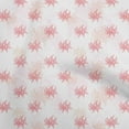 thumbnail image 1 of oneOone Rayon Pink Fabric Watercolor Floral Dress Material Fabric Print Fabric By The Yard 56 Inch Wide, 1 of 4