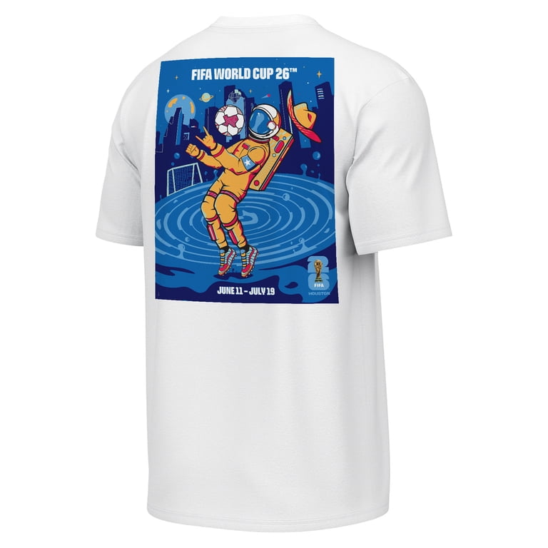 Men's Outerstuff White 2026 FIFA World Cup Houston Host City