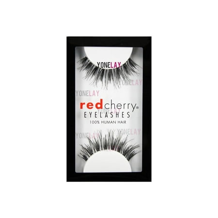 #WSP False Eyelashes (Pack of 6 Pairs), 100 percent human hair By Red (Best Red Cherry Eyelashes)