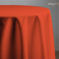 thumbnail image 2 of Mantel Para Mesa Redonda Medida 2.90 Diámetro Naranja, 2 of 6