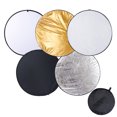 thumbnail image 1 of Yescom 43" 110cm Collapsible Light Reflector Panel Diffuser with Bag Photo Video Studio Gold Silver Portable Yescom Modern, 1 of 7