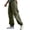 Army Green, variant on Parachute Cargo Pants for Men Convertible Hiking Trouser Stretch Outdoor Loose Fishing Work Pant with Multi Pockets Army Green L
