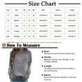 thumbnail image 3 of kakina CMSX Mom of Boys Sweatshirt for Women Long Sleeve Letter Print Mama Sweatshirt Loose Fit Fall Pullover Tops Dark Gray, XL, 3 of 4