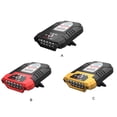 thumbnail image 2 of Soidarity Linterna frontal portátil para senderismo, linterna ajustable recargable para cabeza, sombrero, linterna para correr, trotar, equipo para carpas negro Soidarity OD029102-03B, 2 of 6