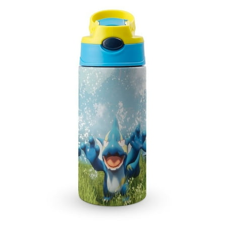 

Game Palworld Cartoon Kid s Insulated Water Bottle With Straw Vacuum Stainless Steel Cup Leak-Proof Toddler Thermoses Children Water Cup